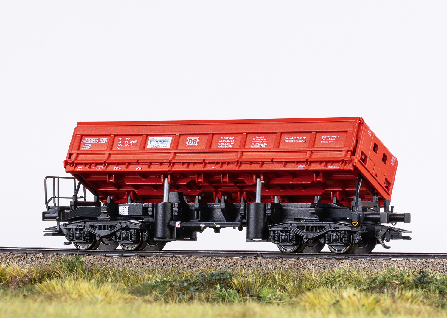 Seitenkippwagen-Set DB Schenk