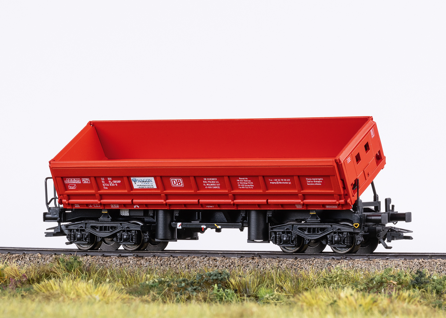 Seitenkippwagen-Set DB Schenk