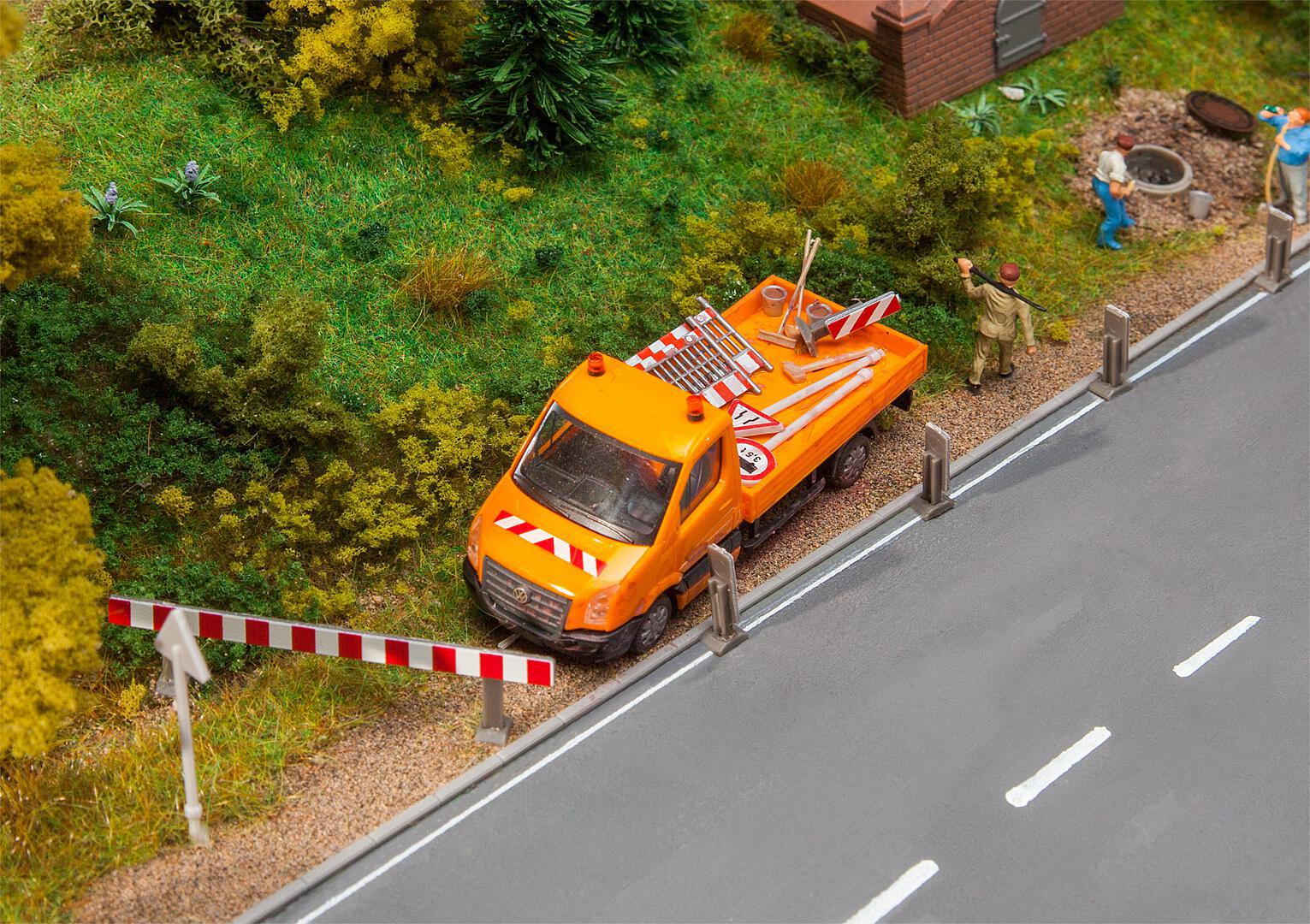 Set Verkeersborden Voor Bouwplaats