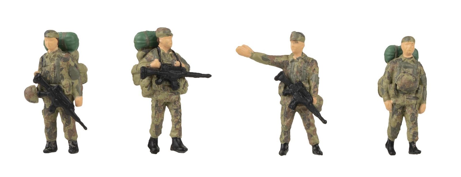 Soldaten Met Bepakking