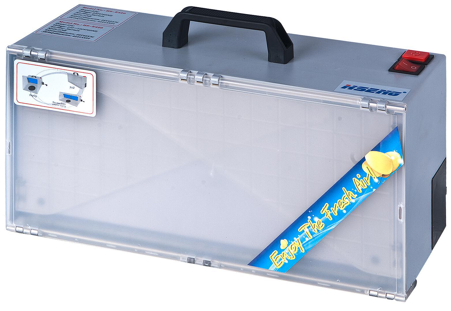 Spuitcabine 110V - 240V /50/60 Hz Dc 12 C 1.6 A.