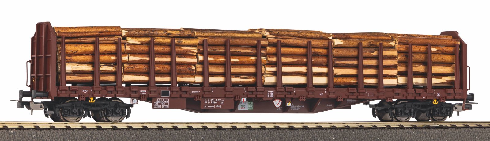 Stammholztrpwg. Roos-t642 RSBG VI m.Holzladung