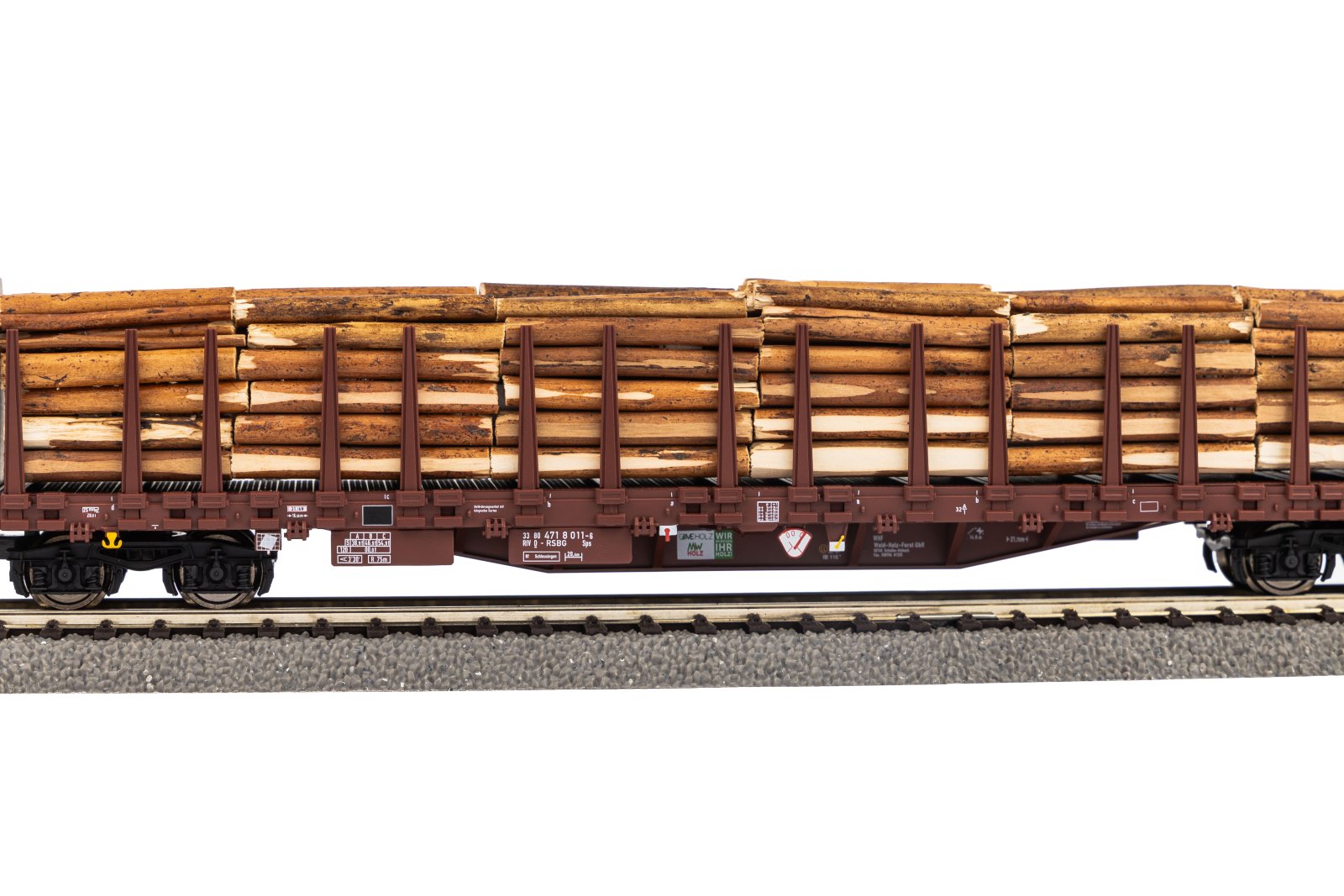 Stammholztrpwg. Roos-t642 RSBG VI m.Holzladung