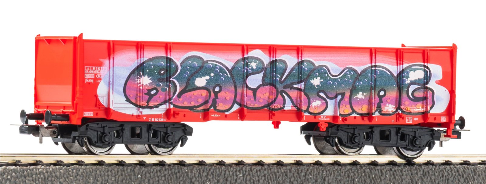 Start-Set Güterzug ÖBB mit Rh2016, A-Gleis mit Bettung