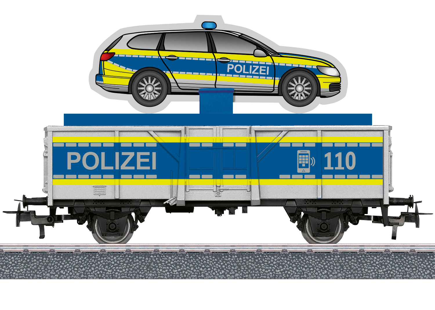 Start up Club-Wagen'23 Polize