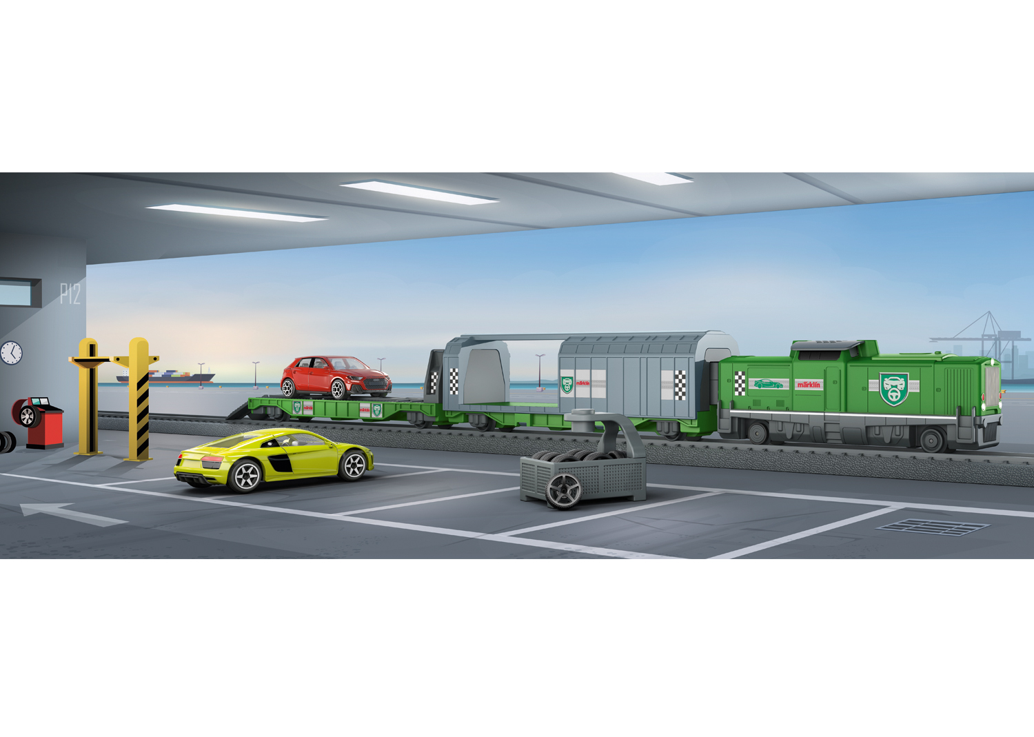 Startpackung Autotransport