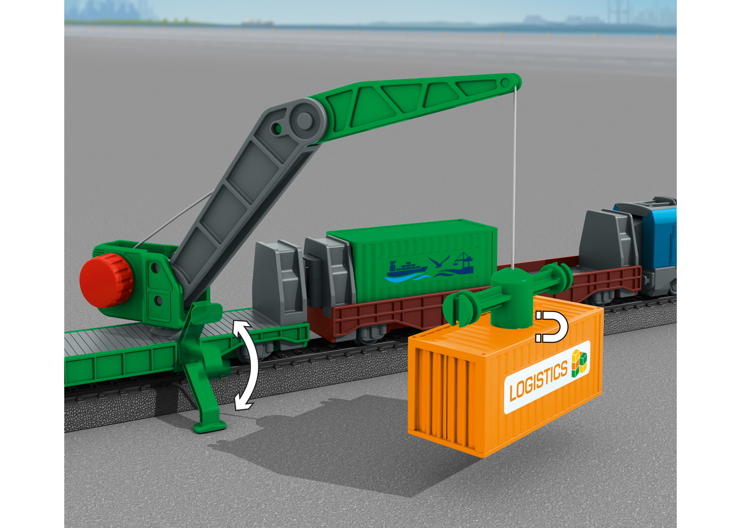 Startpackung Containerlogisti