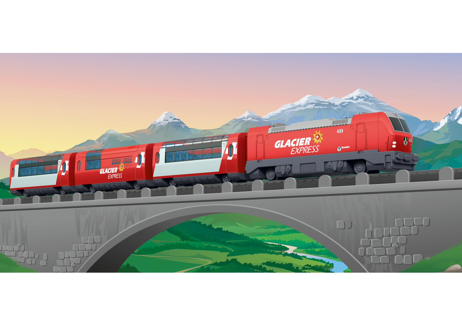 Startpackung Glacier Express