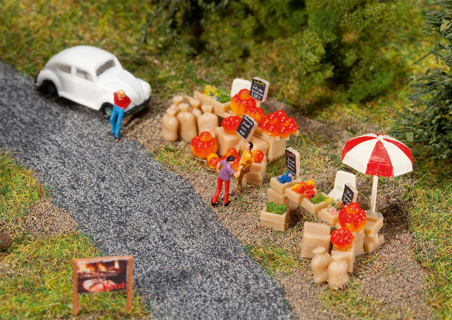 Straat Verkoopstand