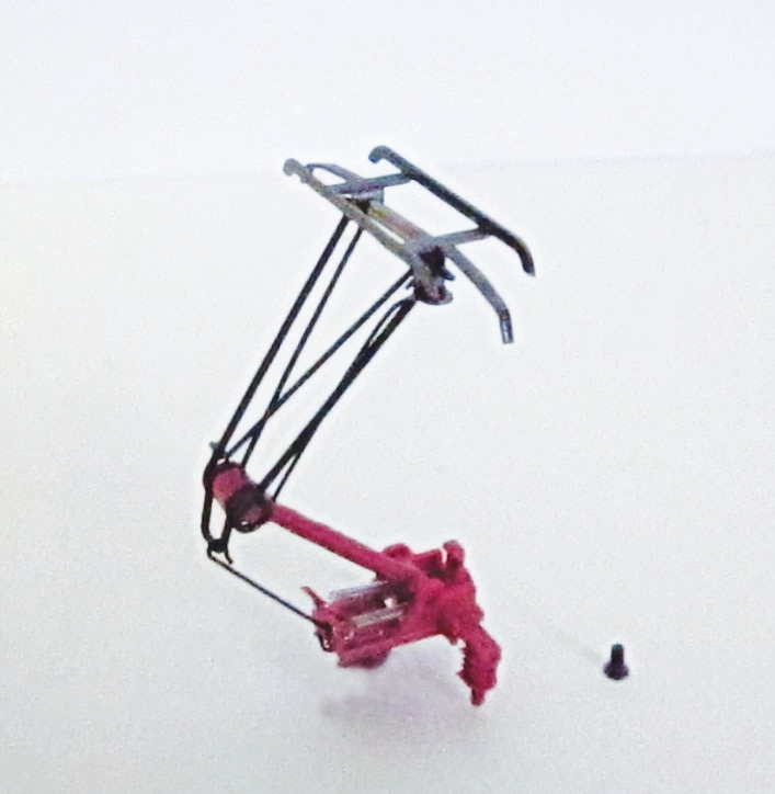 Stromabnm. Hobby-Loks Metall rot für BR193