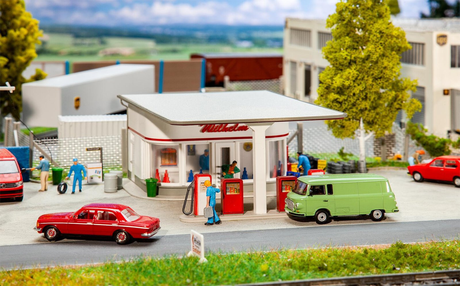 Tankstation Jaren 50