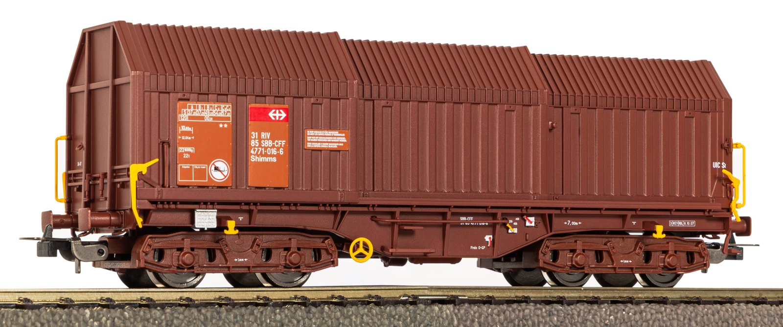 Teleskophaubenwg. braun SBB V