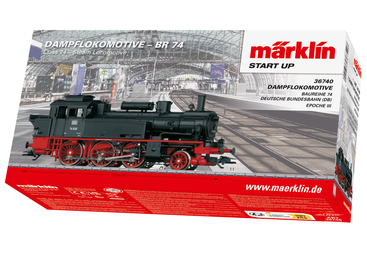 Tenderlok BR 74 DB