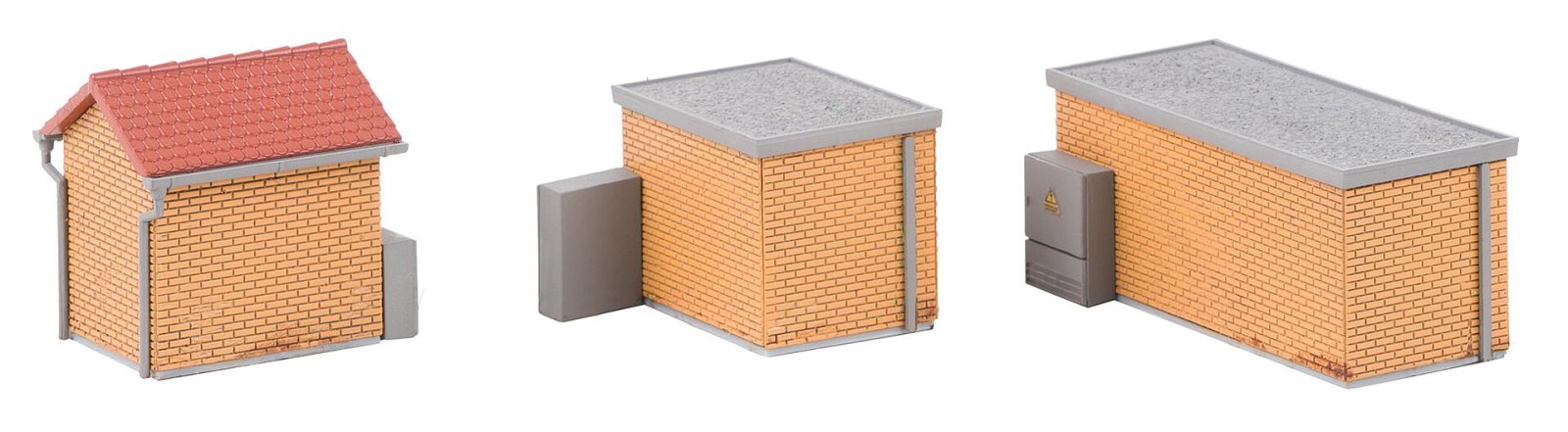 Trafohuisjes In Baksteenconstructie