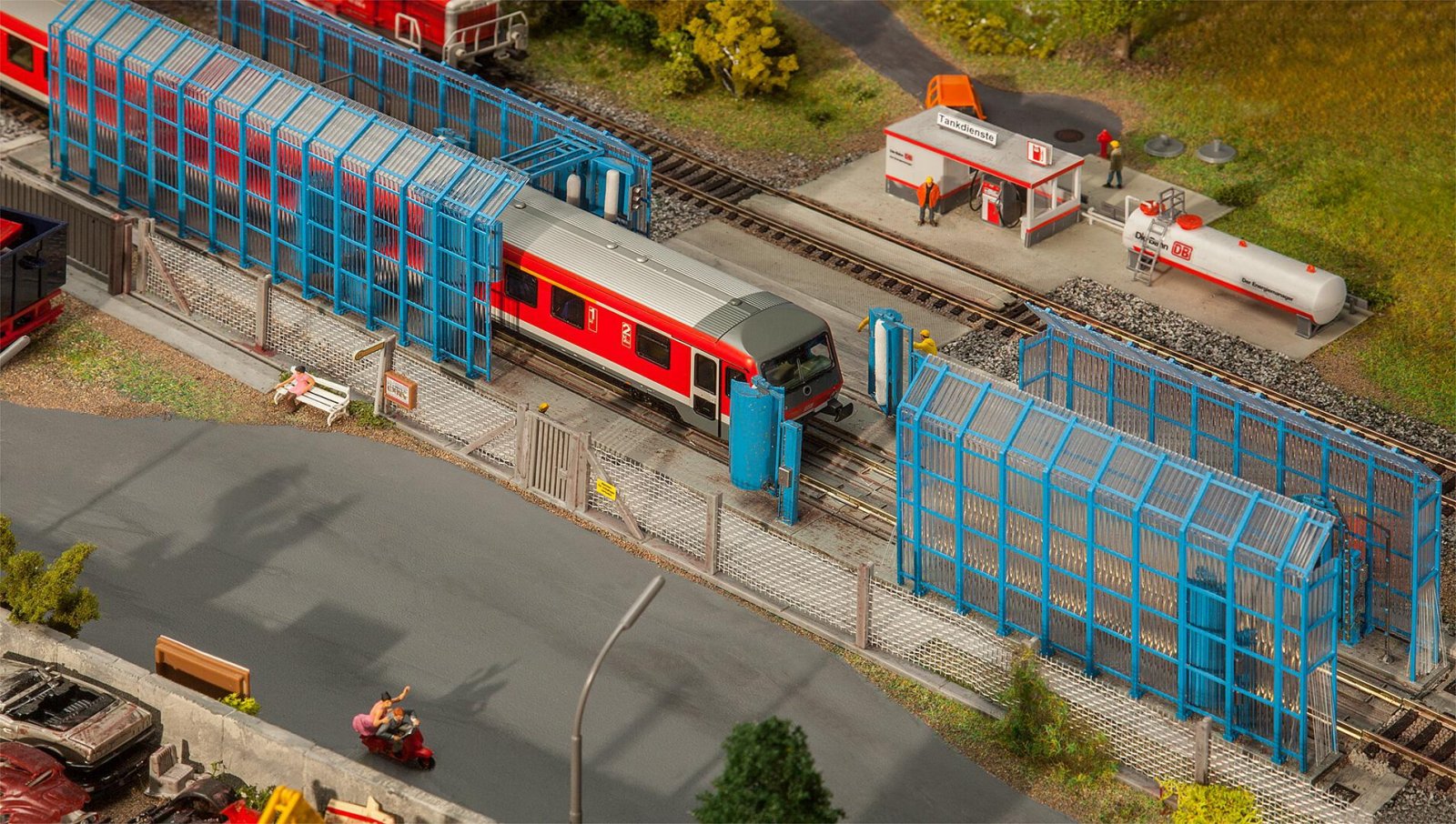 Treinwasinstallatie