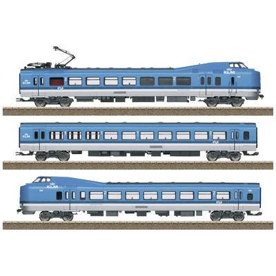 Trix 22396 H0 elektrisch treinstel ICM-1 “Koploper” van de NS, KLM-design, met geluid