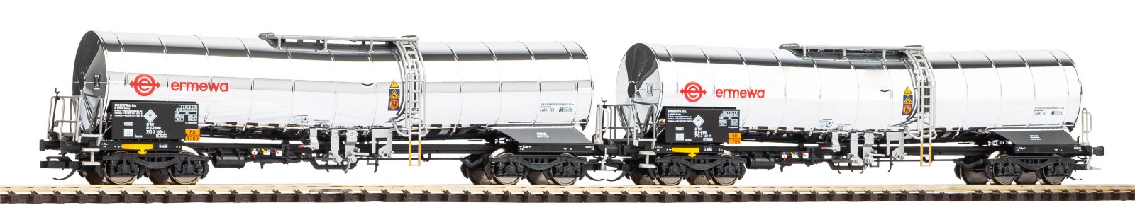 TT-2tlg. Set Chemiekesselwg. Ermewa VI