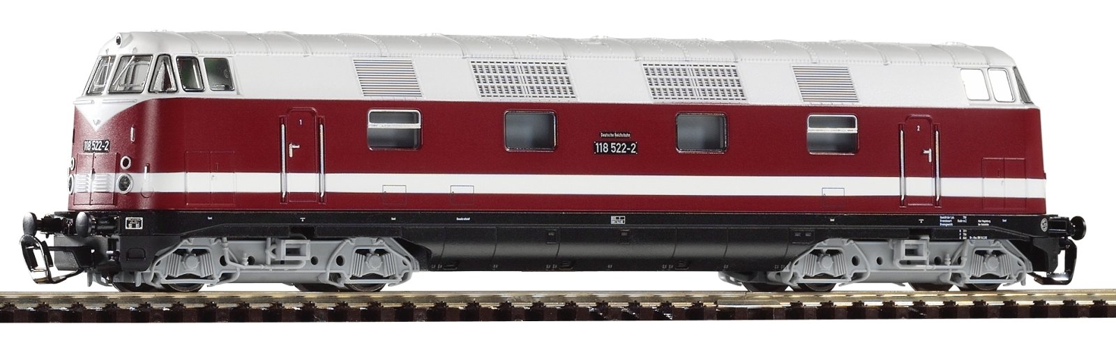TT-Diesellok BR 118 DR IV, 4-achsig