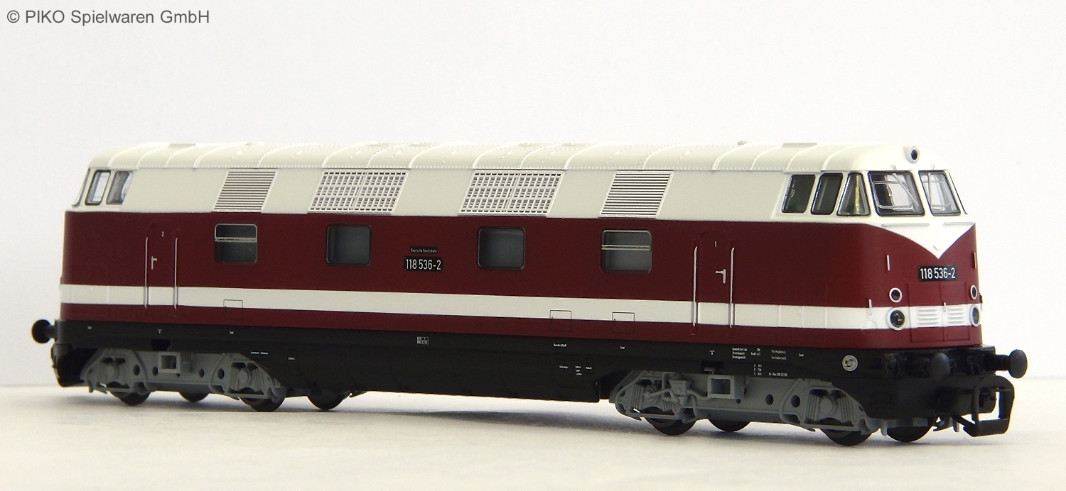TT-Diesellok BR 118 DR IV, 4-achsig