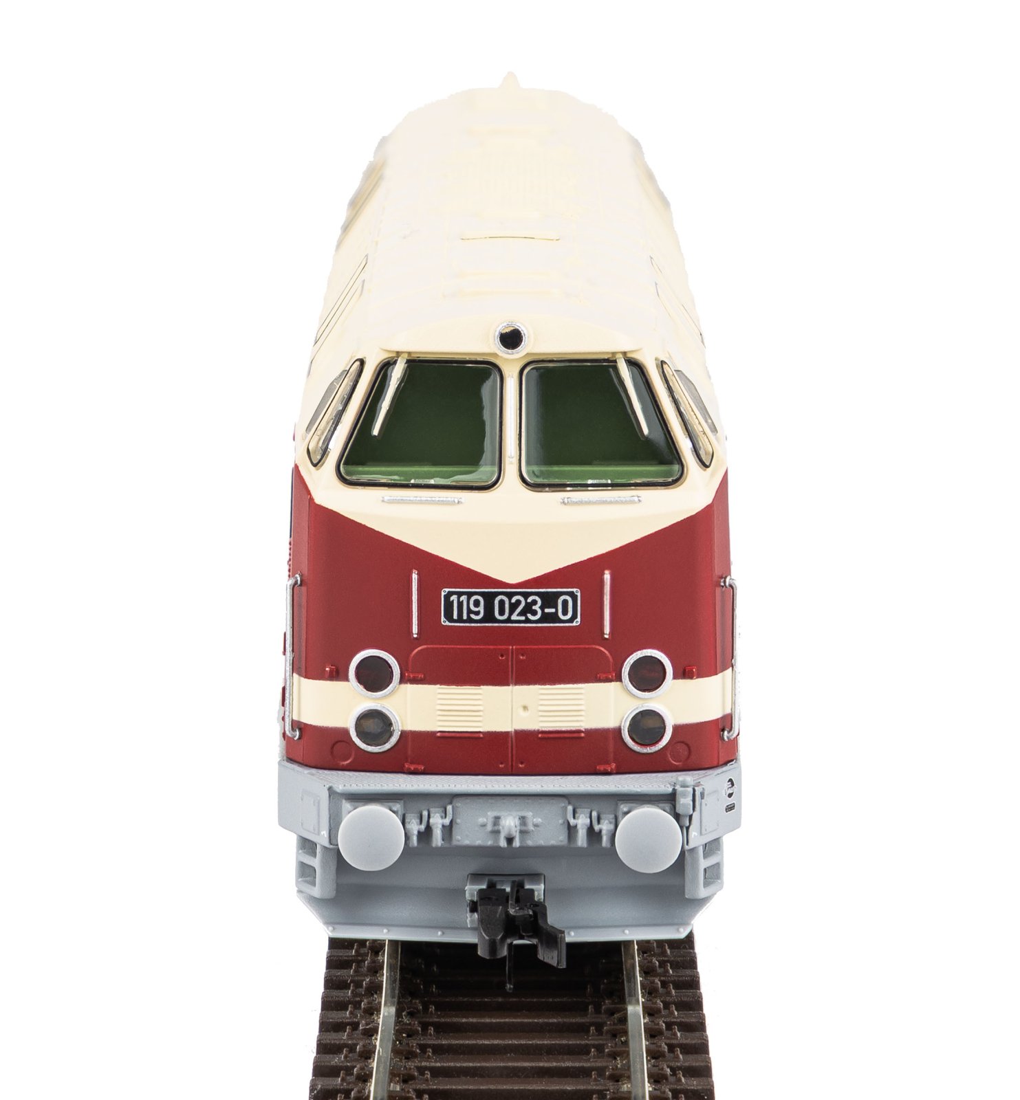 TT-Diesellok BR 119 Licht oben DR IV + DSS PluX22
