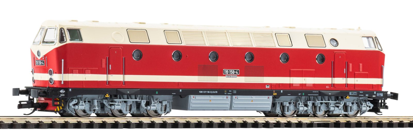 TT-Diesellok BR 119 Museum DB AG, Spitzenlicht unten VI + DSS PluX16