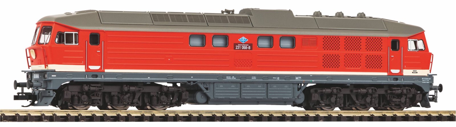 TT-Diesellok BR 231 DR IV + DSS PluX16