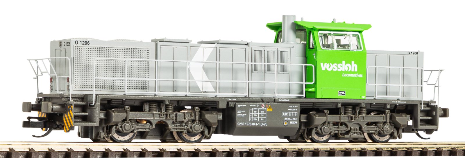 TT-Diesellok G1206 Vossloh Leasing VI + DSS 8pol.