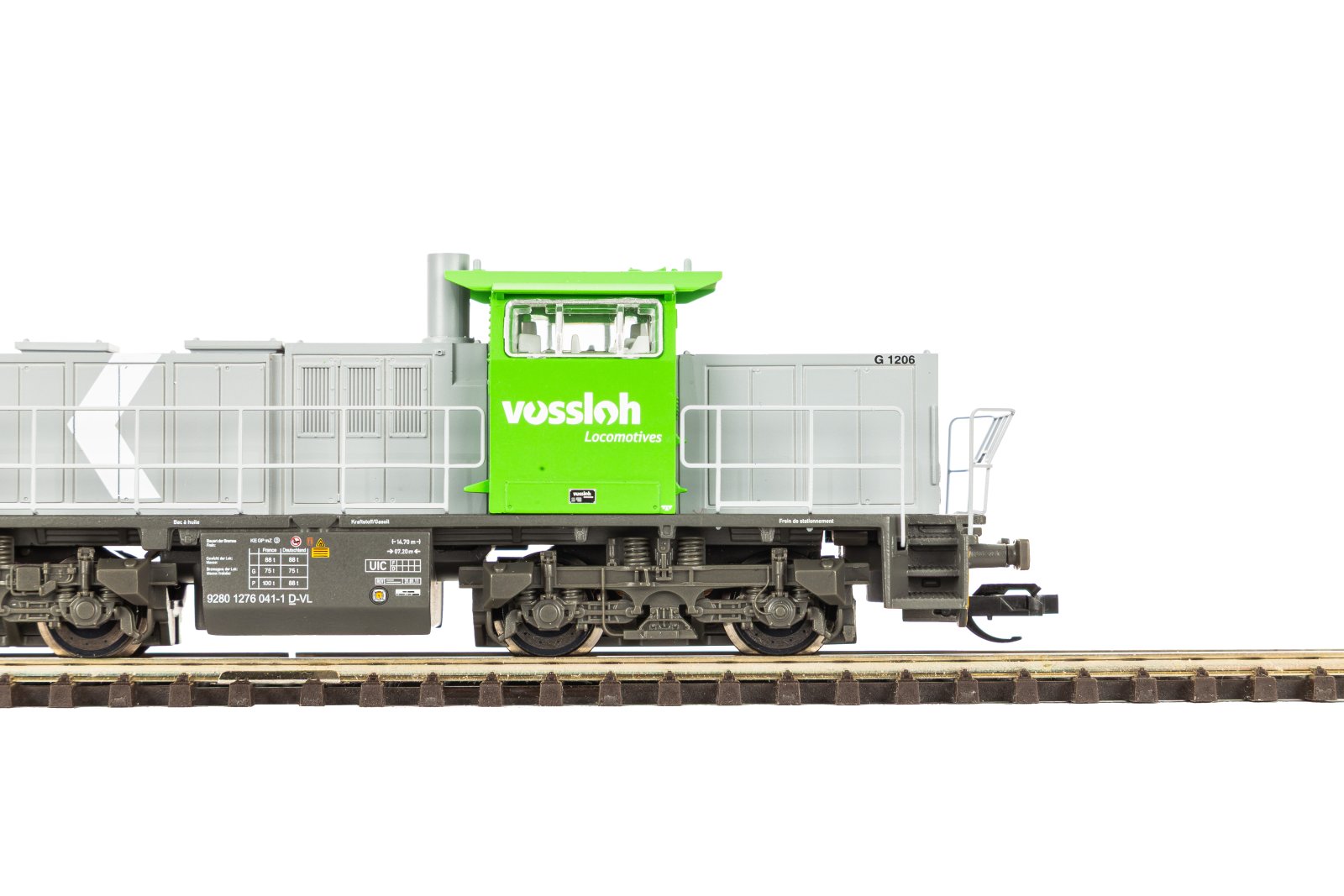 TT-Diesellok G1206 Vossloh Leasing VI + DSS 8pol.