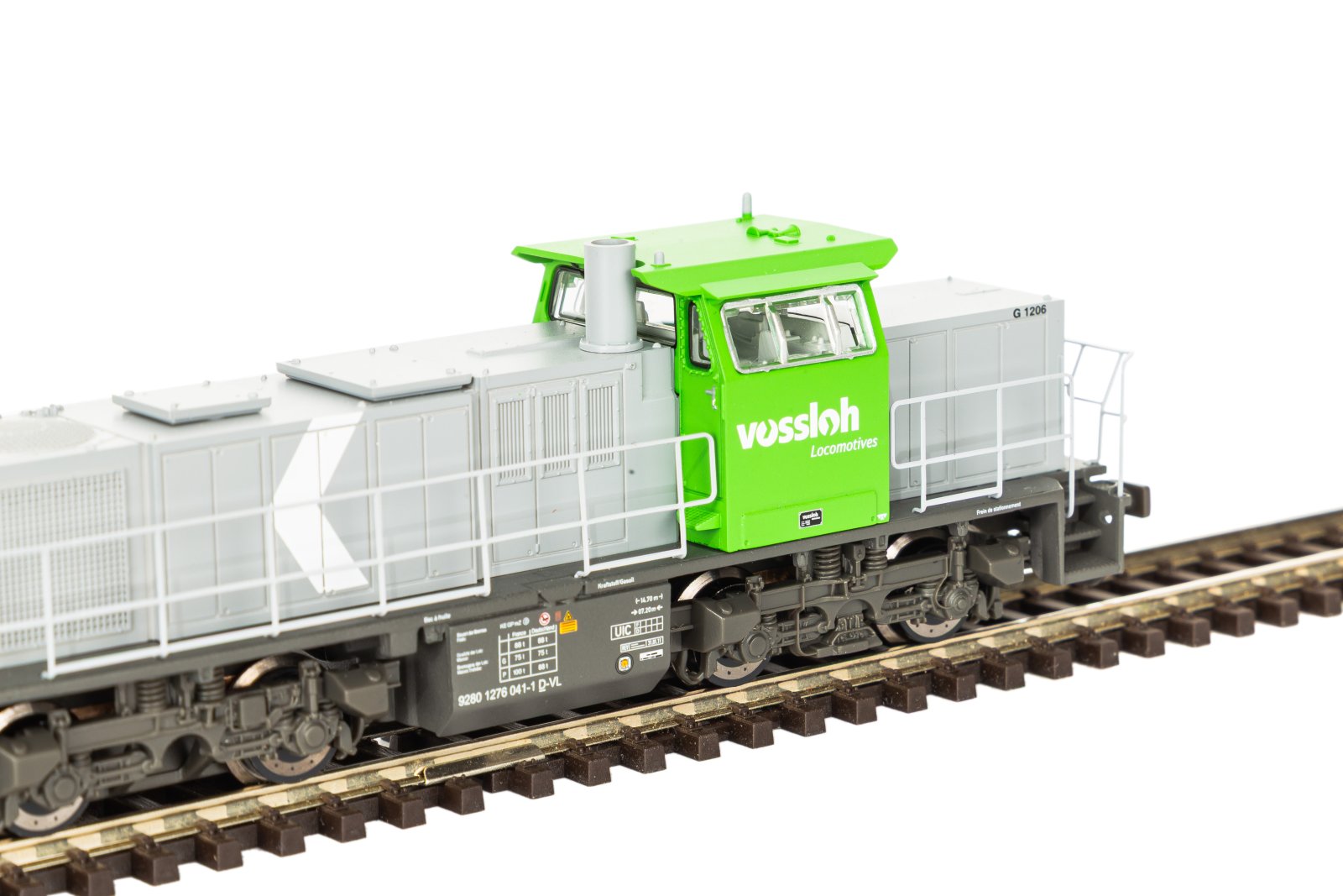 TT-Diesellok G1206 Vossloh Leasing VI + DSS 8pol.