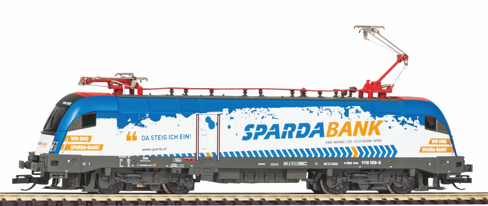 TT-E-Lok BR 1116 Sparda ÖBB VI + DSS 8pol.