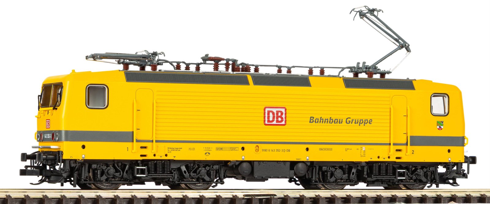 TT-E-Lok BR 143 Bahnbau VI + DSS Next18