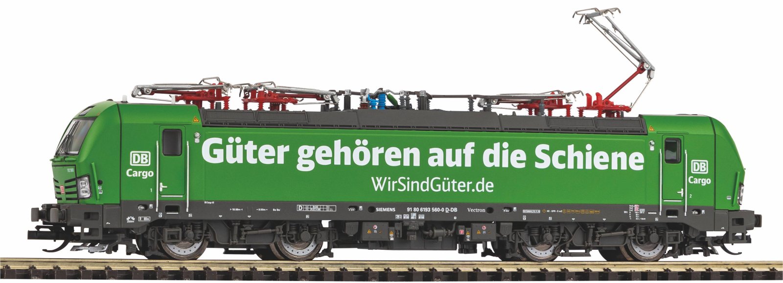 TT-E-Lok BR 193 DB AG "Güter gehören auf die Bahn" VI + DSS PluX22