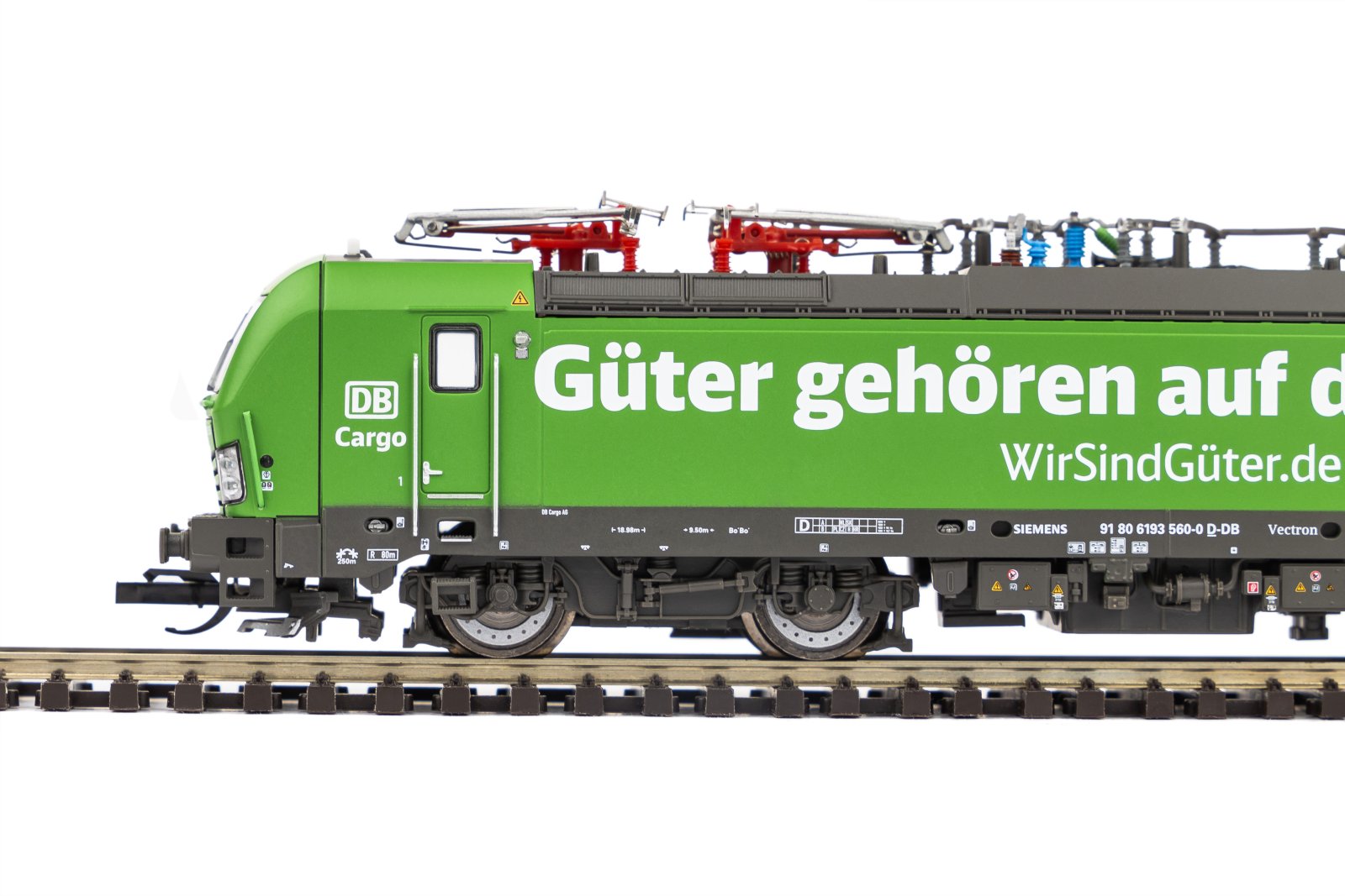 TT-E-Lok BR 193 DB AG "Güter gehören auf die Bahn" VI + DSS PluX22