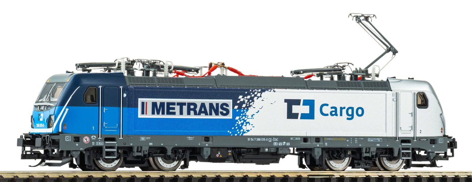 TT-E-Lok BR 388 Metrans ČD Cargo VI + DSS PluX22