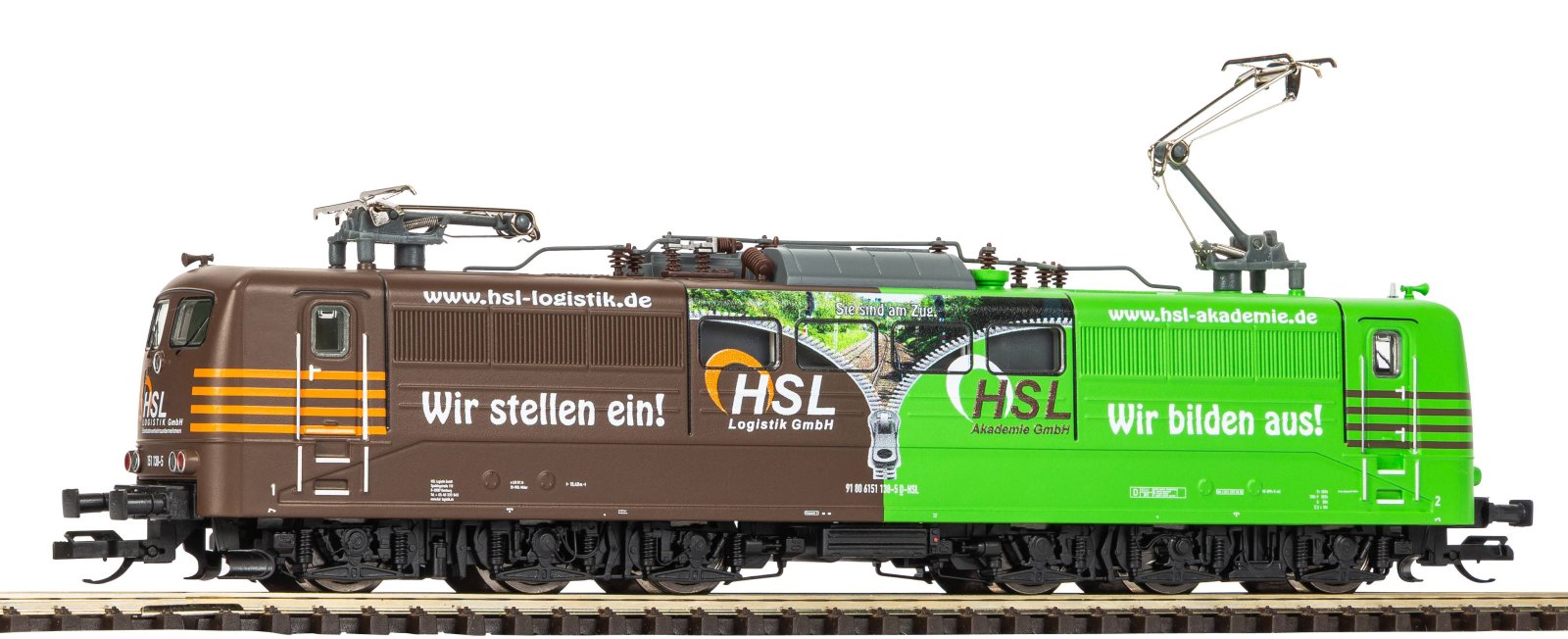 TT-E-Lok/Sound BR 151 HSL VI + 8pol. Dec.