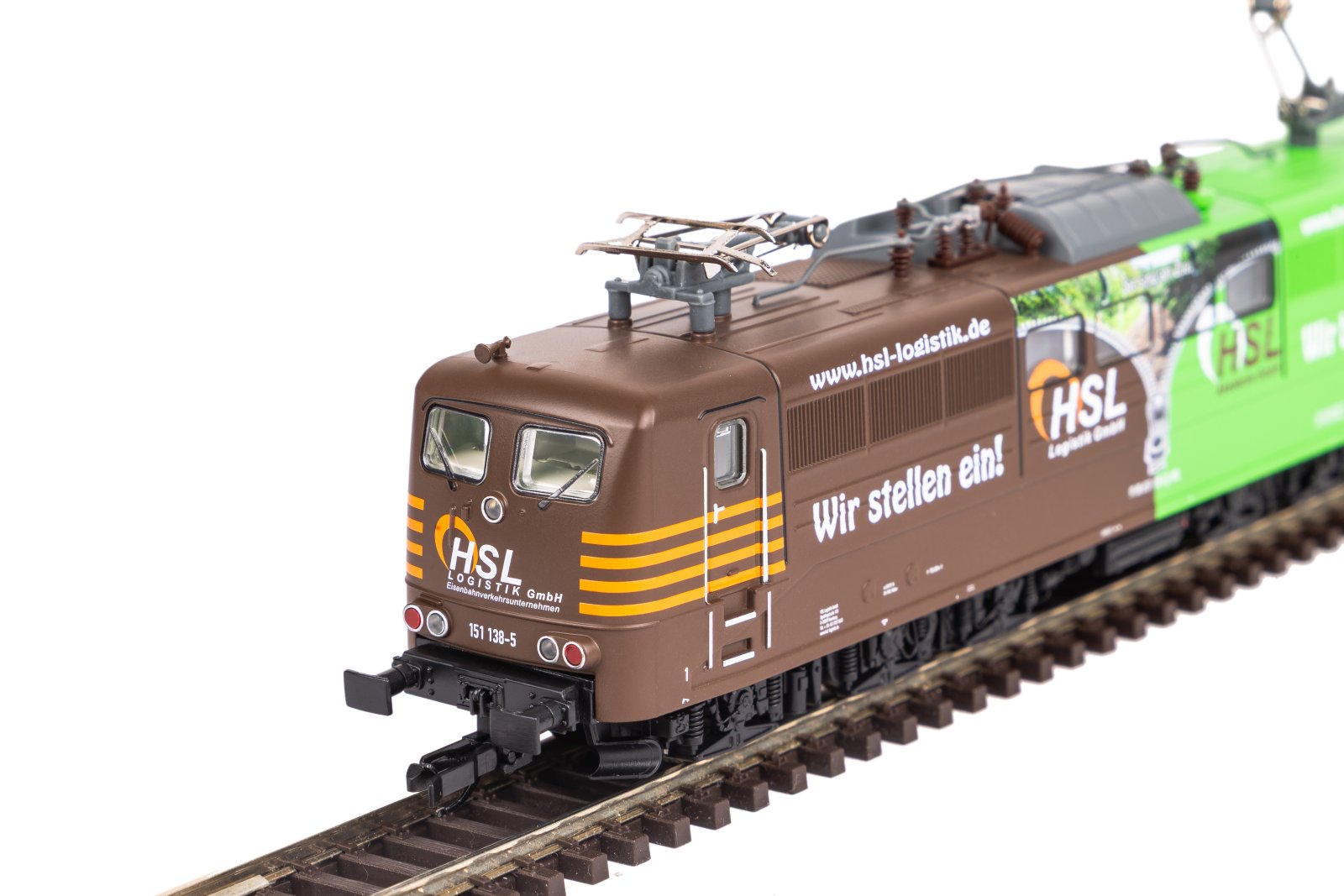 TT-E-Lok/Sound BR 151 HSL VI + 8pol. Dec.
