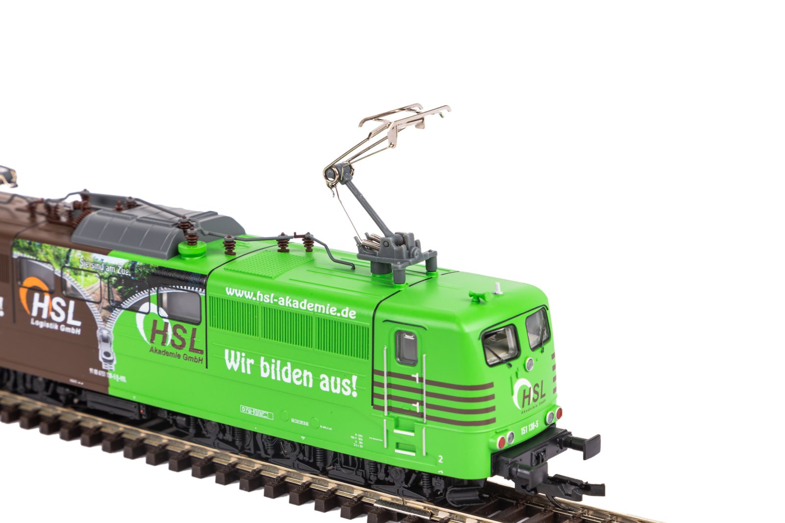 TT-E-Lok/Sound BR 151 HSL VI + 8pol. Dec.