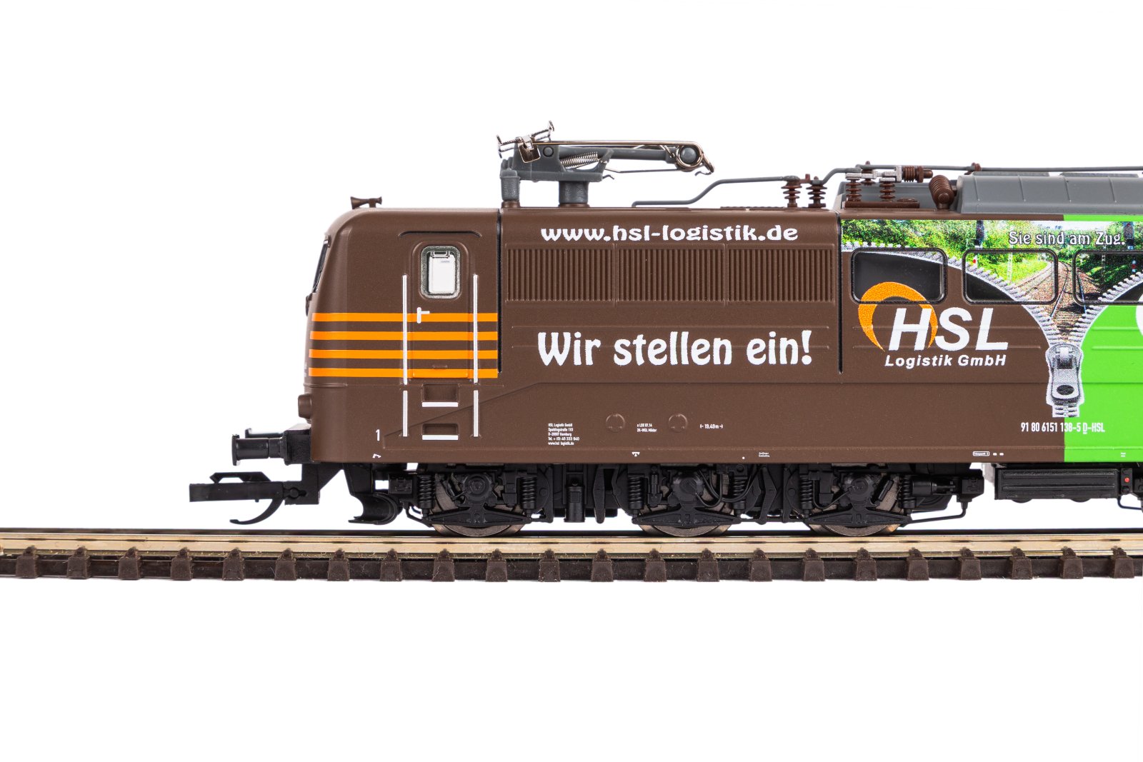 TT-E-Lok/Sound BR 151 HSL VI + 8pol. Dec.