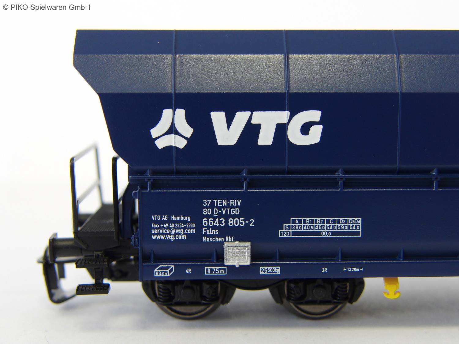 TT-Schüttgutwagen Falns VTG VI