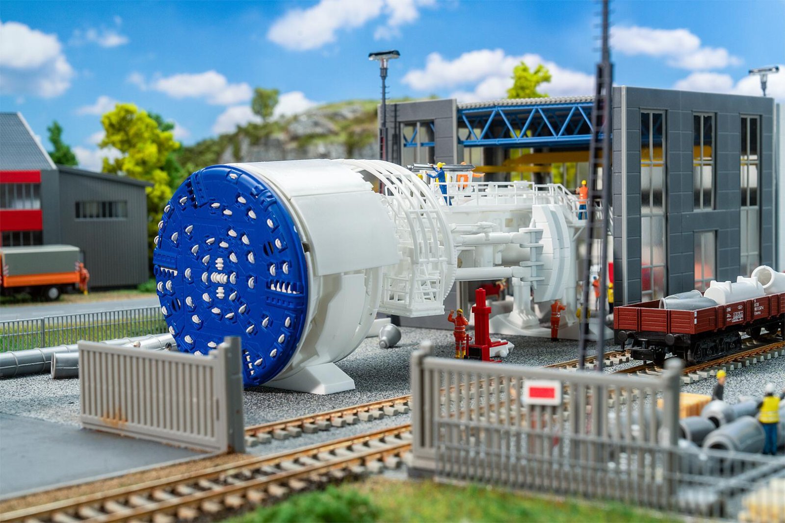Tunnelboormachine In Aanbouw