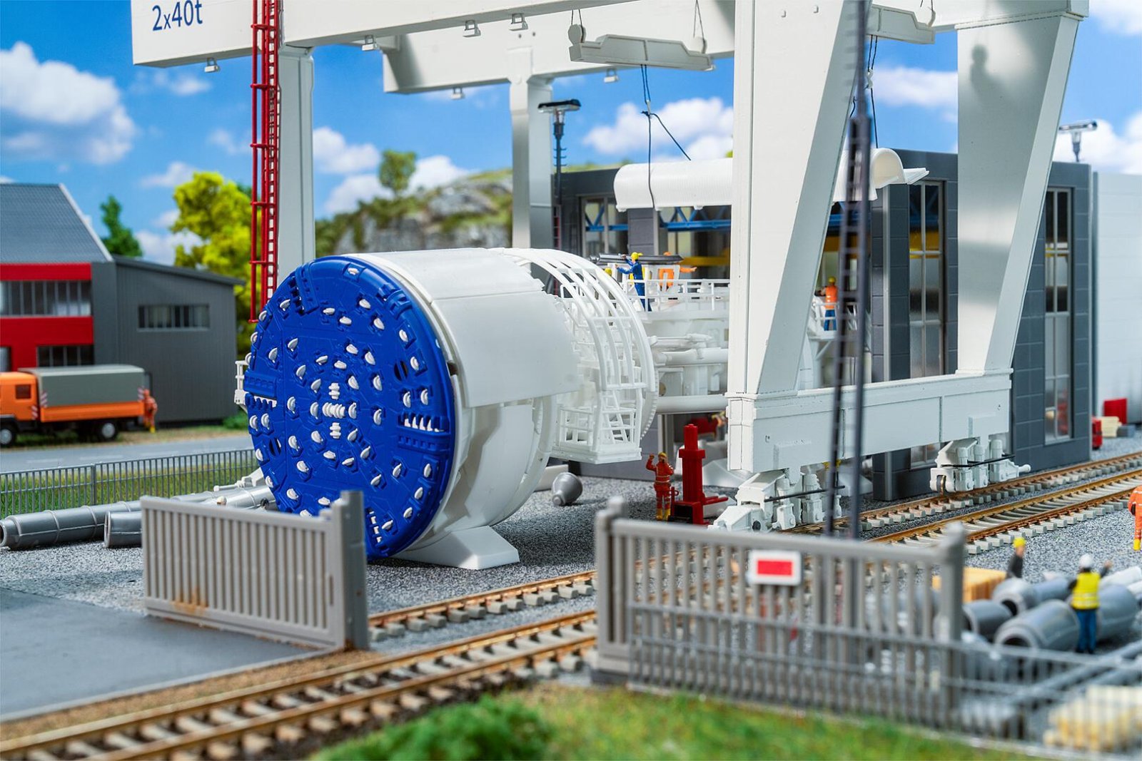 Tunnelboormachine In Aanbouw