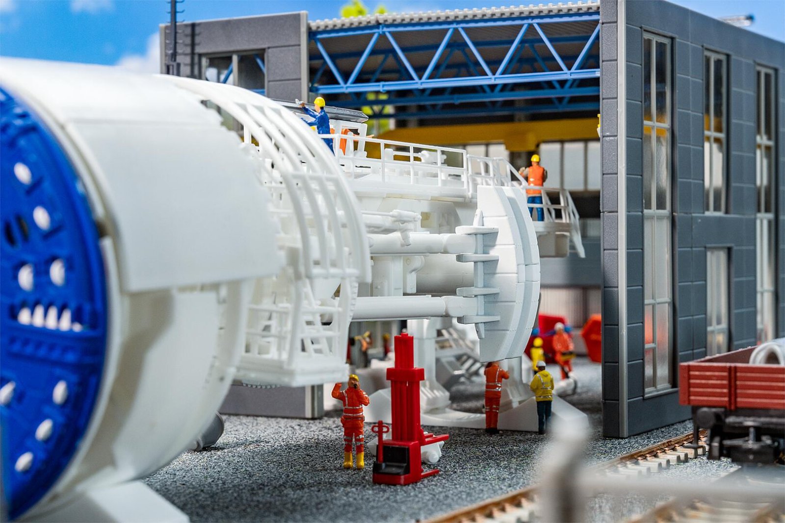 Tunnelboormachine In Aanbouw
