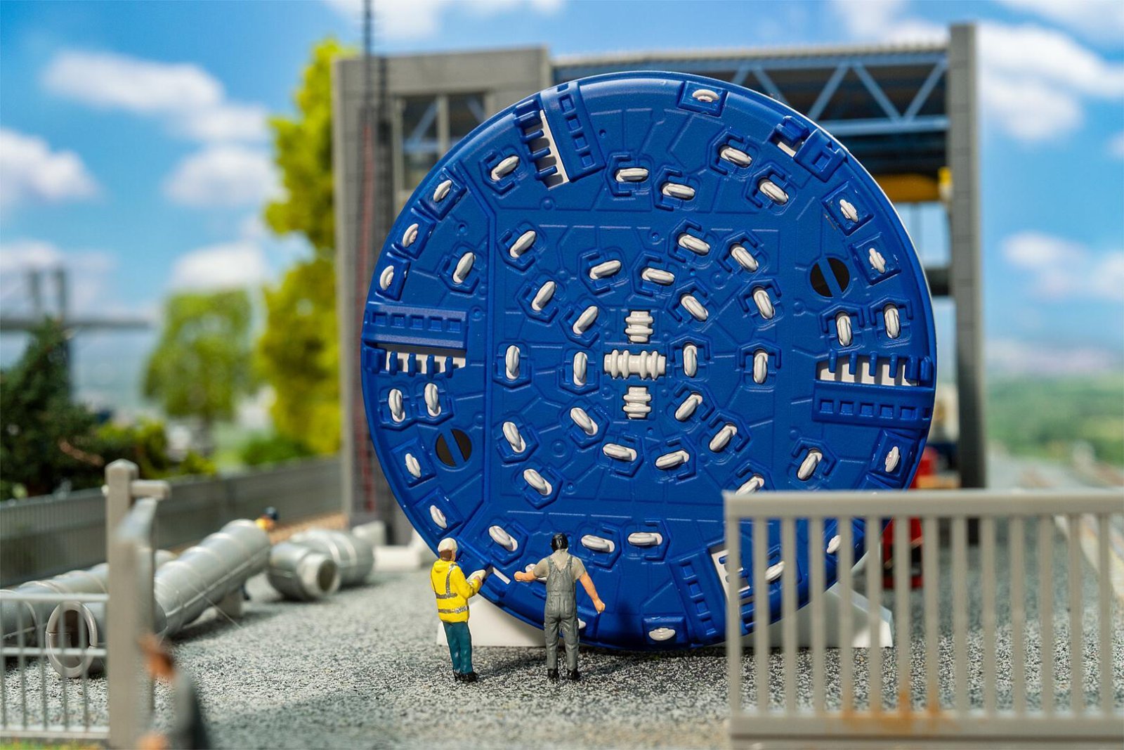 Tunnelboormachine In Aanbouw