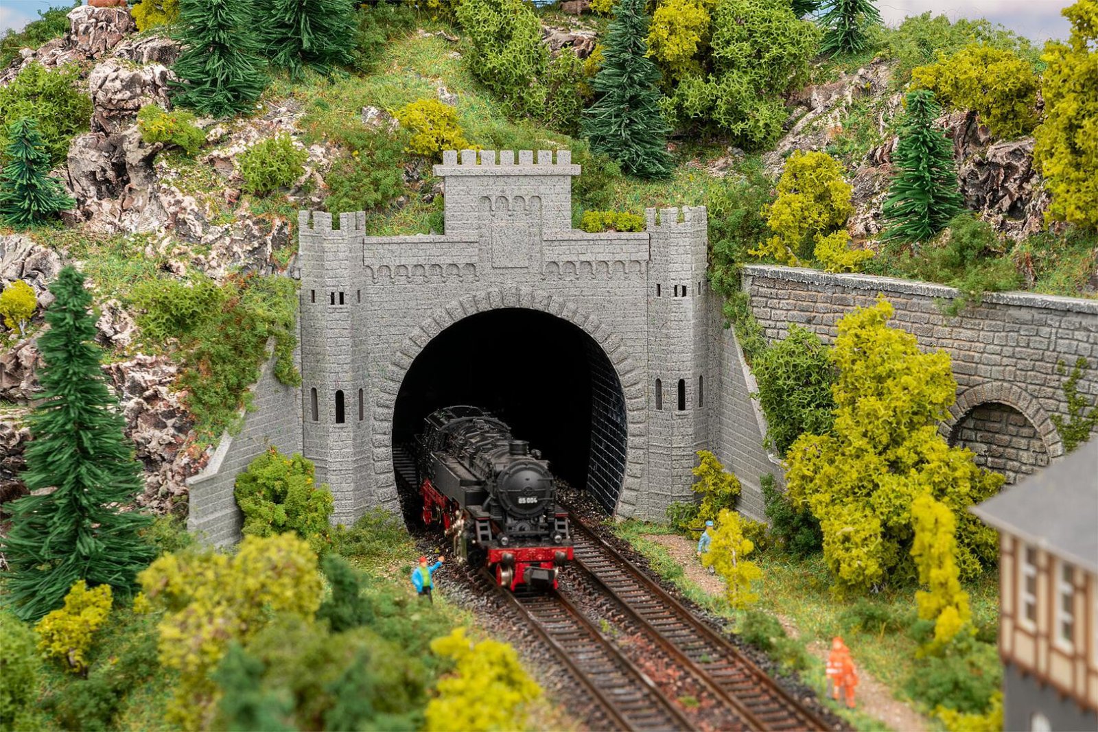 Tunnelportaal 2-Sporig