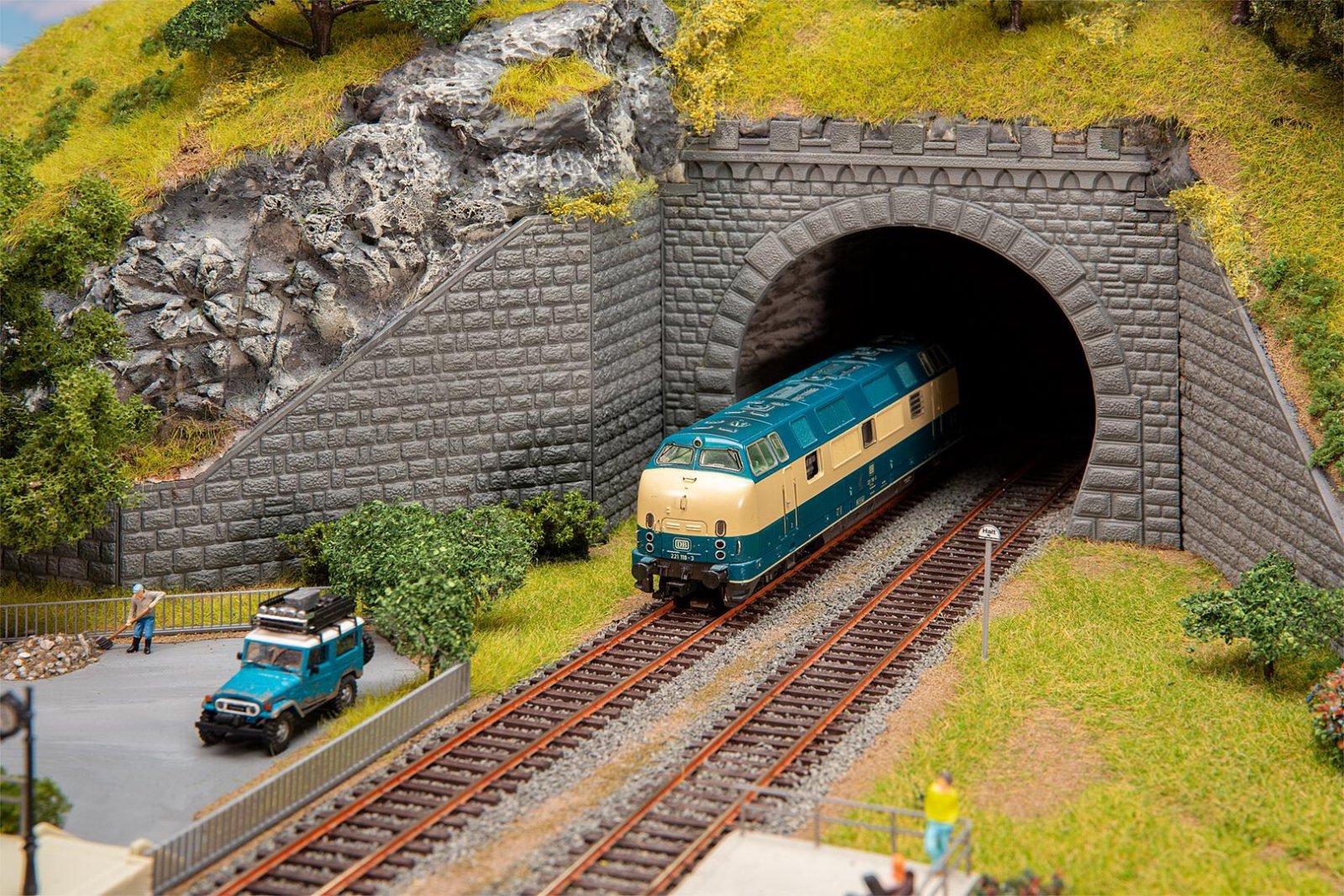 Tunnelportaal 2-Sporig