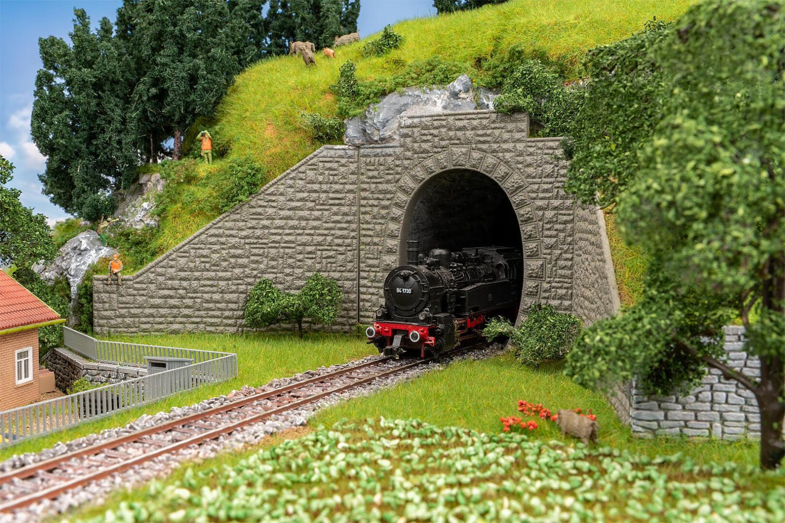 Tunnelportalen 1-Sporig 2 St.