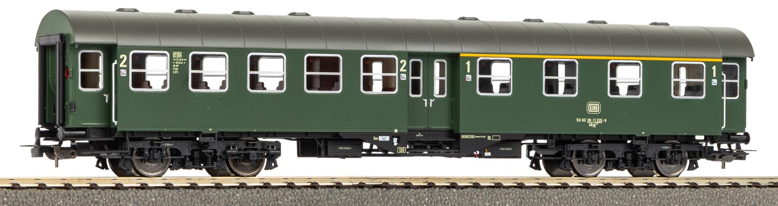 Umbauwagen 1./2. Kl. AB4yg DB IV