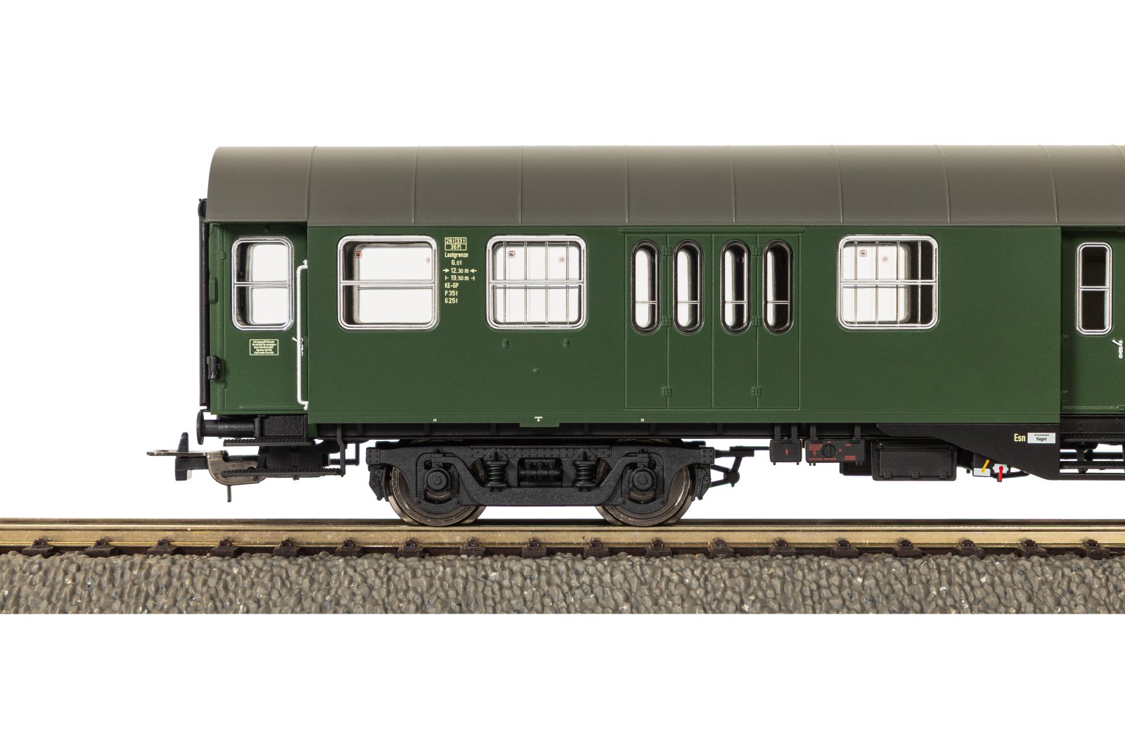 Umbauwagen 2. Kl. mit Gepäckabteil BD4yg DB IV