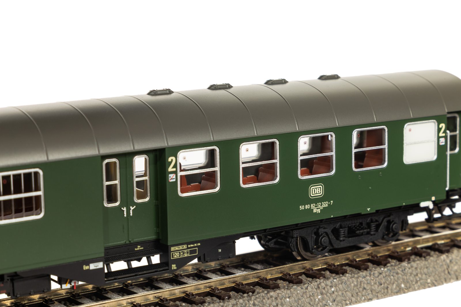 Umbauwagen 2. Kl. mit Gepäckabteil BD4yg DB IV