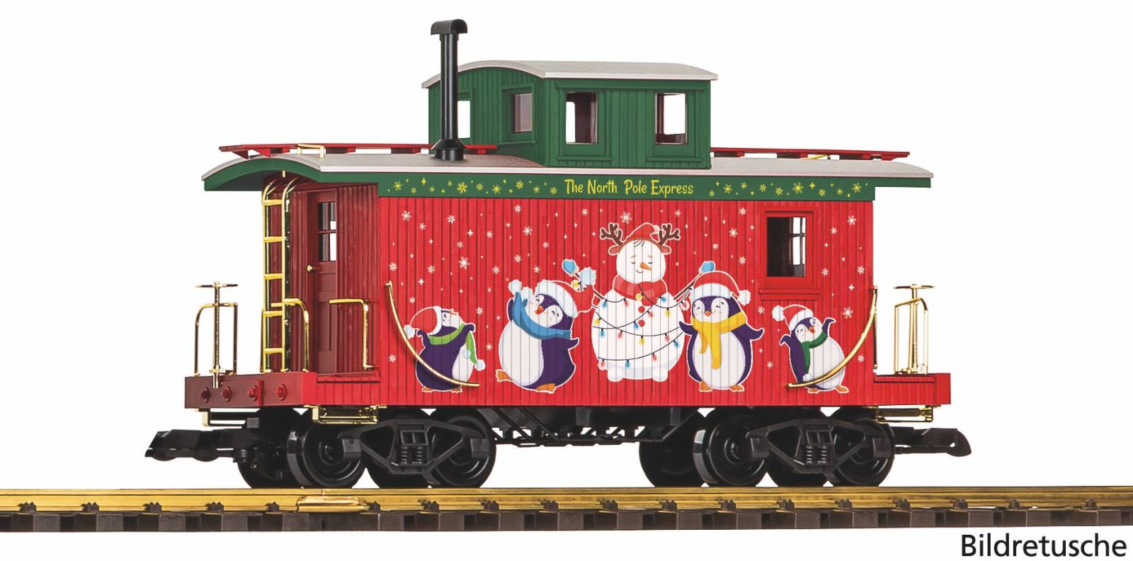 US Caboose North Pole Freight